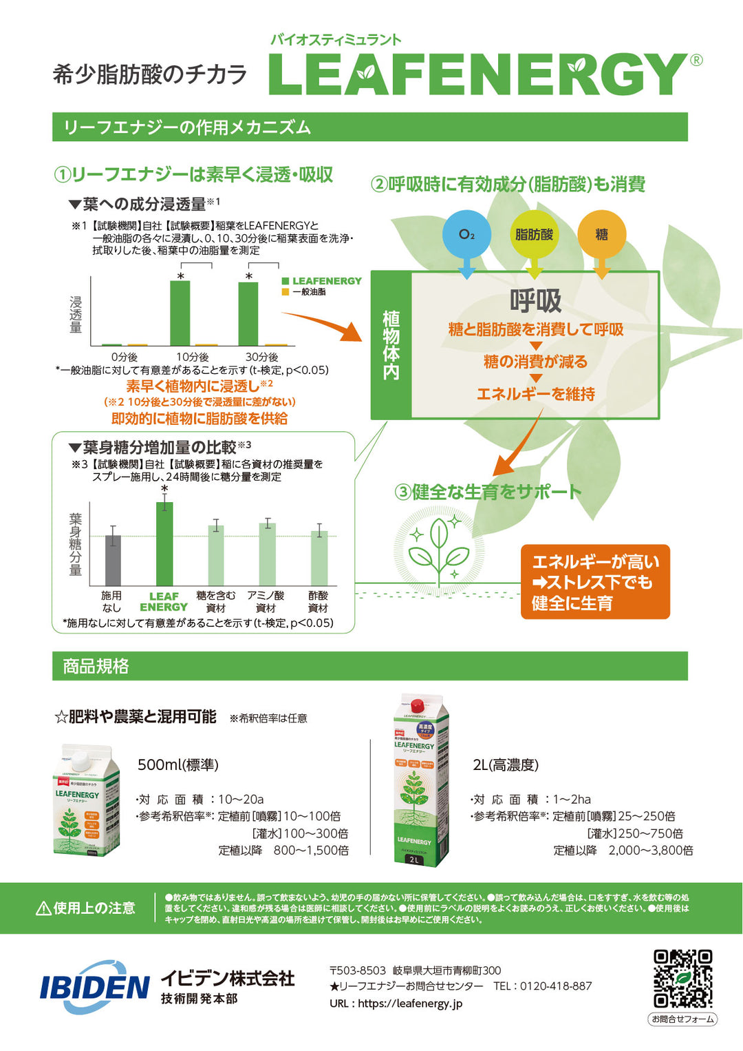 商品 – LEAF ENERGY（リーフエナジー）公式サイト